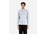 Chemise a manches longues col classique blue white