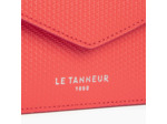 Porte cartes avec mousqueton Emilie en cuir signature T