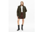 Parka à capuche kaki kaki