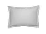 Taie d'oreiller Partition Satin de coton Coloris Acier