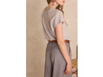 Pull SANS MANCHES BILL 100% cachemire