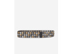 Ceinture Taille Haute Avec Boutons Pressions black