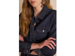Chemise effet denim SOLANGE en 100% coton