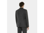 Veste de costume en laine mélangée grise black grey