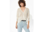 Cardigan ecru