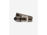 Ceinture en cuir avec studs black