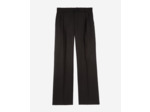 Pantalon large a plis black