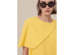 Cape Valentina Jaune en Polyester