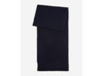 Écharpe en laine bleue dark blue