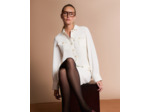 Robe Rever Ecru en Polyester