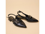 Ballerine Femme Queen Noir