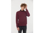 Sweat basique en coton bio gratté et print poitrine
