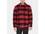 Blouson Style Surchemise À Carreaux red / black