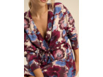 Robe imprimée à col V