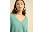 Pull en 100% cachemire à Col V