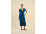 Robe droite col tunisien