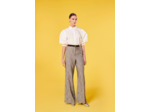 Chemise Calypso Blanc en Coton Biologique Gots