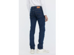 Pantalon straight fit, taille haute, jambe droite