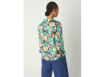 Chemise janice bleu majorelle