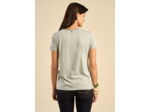 Tee-shirt col V manches courtes