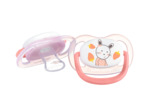 2 Tétines physio rose  0/6 m  Rose