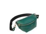 Le cuir lisse sac banane