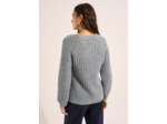 Pull épais en côtes larges