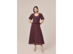 Chemise Clorinda Chocolat en Coton Biologique Gots