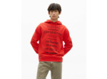 Sweat a capuche avec print devant red