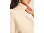 Pull col roulé en laine