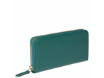 Le cuir lisse portef. long zip