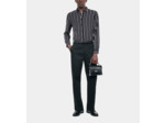 Chemise avec imprimé pied de poule black white