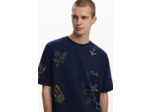 T-Shirt À Manches Courtes En Maille – Homme