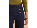 Jean taille haute large OXAN en denim