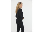 Cardigan basique en coton bio et laine recyclée