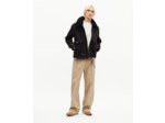Blouson en laine avec col sherpa marine bleu