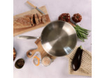 WOK TRIPLY 28cm en acier inoxydable