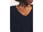 Pull en 100% cachemire à Col V
