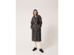 Manteau Miranda Noir en Coton