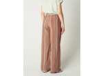 Pantalon hilda rayures marron