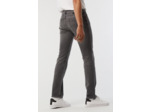 Pantalon straight fit, taille medium haute,jambe ajustée