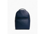 Sac à dos zippé Charles en cuir grainé