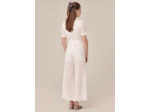 Pantalon Paquita Blanc en Coton