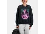 Sweat Avec Print Snake black washed