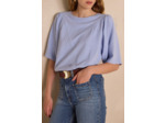 T-shirt ANGELE en chanvre et coton