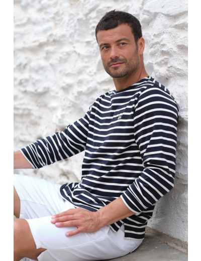 Marinière en jersey lourd Bulot