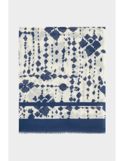 Foulard imprimé en modal et soie - OSEE