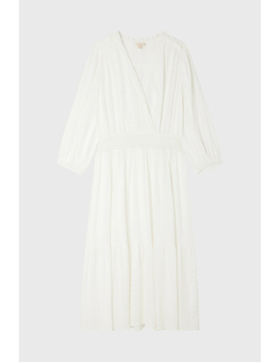 Robe midi cintrée jacquard - ESTHER