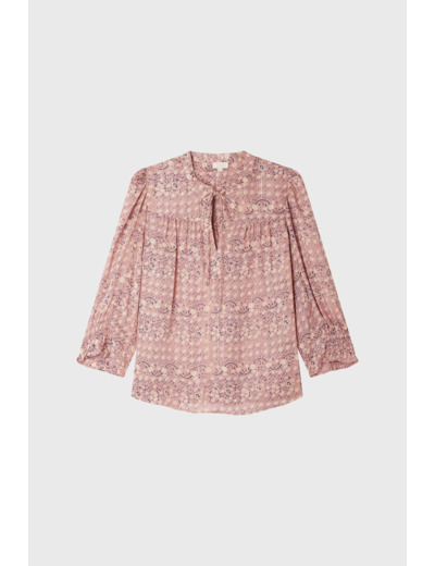 Blouse en mousseline fleurie - BELPHERA