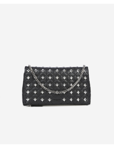 Pochette Héritage Medium En Cuir Noir black